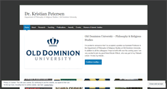 Desktop Screenshot of drkristianpetersen.com